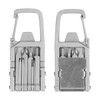 Multi Tools Key Ring, 12-in-1 Stainless Steel Multiple Screwdriver Bit,
