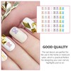 Baluue 96pcs Unique Nail Art Decor Bear Charms for Manicure