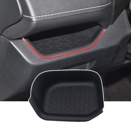 for 2023 RAV4 Driver Storage Box Organizer Mat Driver's Interior Insert Tray Center Console Organizer Tray Compatible with Toyota RAV4 2023 2022 2021 2020 2019 Accessories (Driver Organizer Mat)