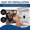 Broan-NuTone FG800RGBS Genuine Replacement Cover (Bath Fan Not Included) with