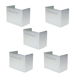 Timber Fence Post Strimmer Protection Guards | Fits 3x3" 75x75mm Square Posts | Pack of 5