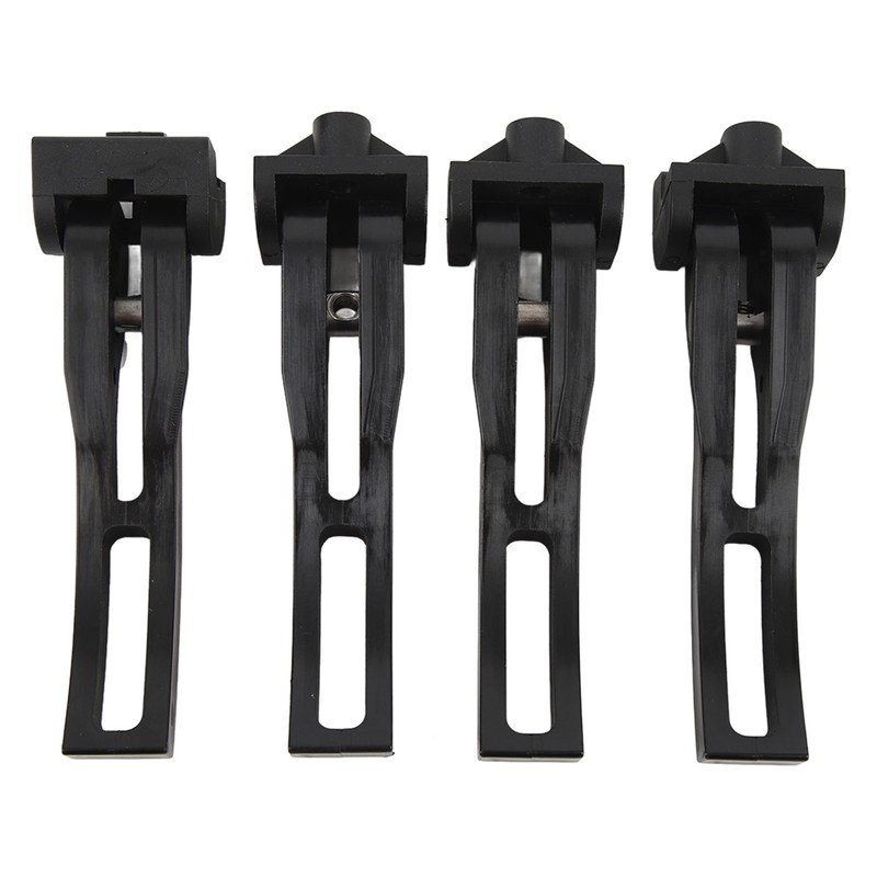 4Pcs Trifold Tonneau Cover Hard Or Soft Folding Clamp Cover