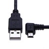 Right Angle 90 Degree Mini USB Cable Cord Compatible with