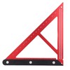Woodworking Triangle Ruler Inch Scale Square Angle Ruler Aluminum Alloy