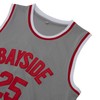 OTHERCRAZY Morris Jersey #25 Bayside Basketball Jersey Grey S-XXXL (Grey,