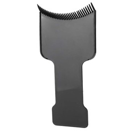 Professional Highlighting Paddle Black Hair Colour Board for Balayage Tinting Brush Comb (S)