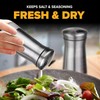 Salt and Pepper Shakers - Spice Dispenser with Adjustable Pour