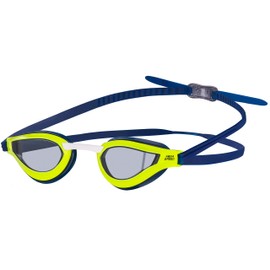 Aqua Speed Professional Swimming Goggles for Adults with UV Protection | Swimming Goggles Anti-Fog | Training | Green - Navy - Dark | Tinted Lens | Rapid