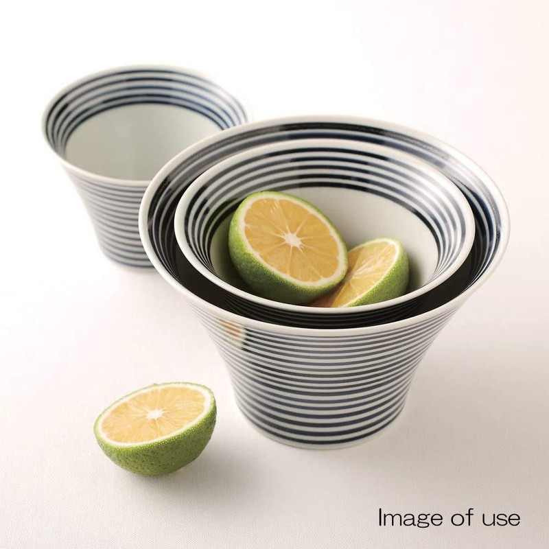 Hamatou, Indigo Koma, Ireko Bowl (Small), 48-09, Blue Bowl, Small,