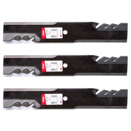 3PK Oregon 396-704 G6 Gator Blades for 52" Hustler 603848, 603995, 783753