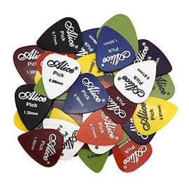 20 Plumillas, Puas de Diversos Grosores y Colores. Para Guitarra ó Bajo. Guitarist House
