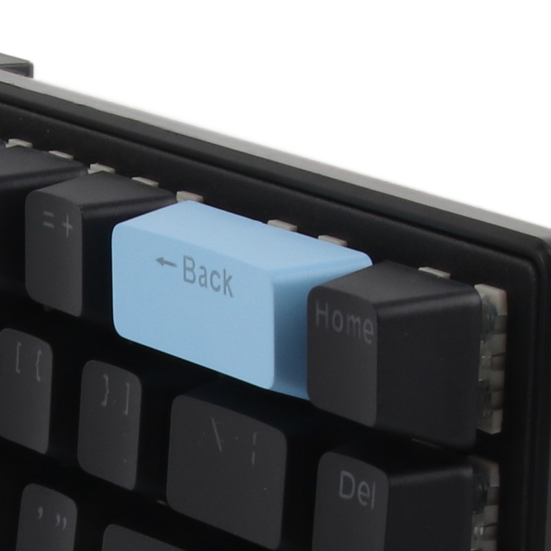 Mechanical Keyboard 68 Keys RGB Backlight Compact Wired Keyboard with