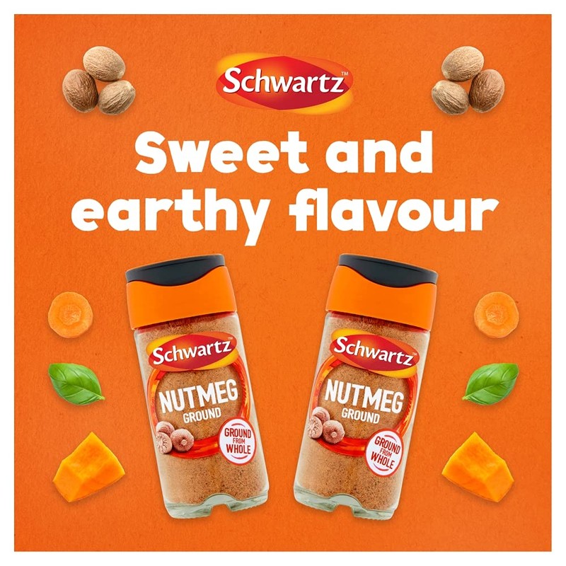 Schwartz Ground Nutmeg 32 G | Jar | Pack of