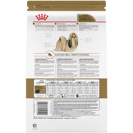 Royal Canin Shih Tzu Adult Breed Specific Dry Dog Food, 10 Pounds. Bag
