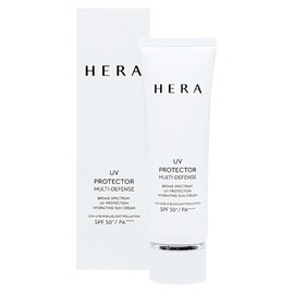 Hera UV Protector Multi Defense 50ml Hypoallergenic Sunscreen Sun Mate Protector / 헤라 UV 프로텍터 멀티 디펜스 50ml 저자극선크림 선메이트프로텍터