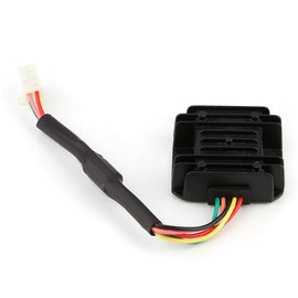 Yctze New Regulator Rectifier with 5 Pins for Universal Motorcycle Quad Scooter for Rectifier China Scooter Voltage Regulator Motorcycle Universal 5 Pin Voltage Regulator 12 V 5 Pins Scooter 50 cc