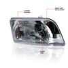 Torque Headlight Passenger Right Side Replacement for 1999-2017 Volvo VNM