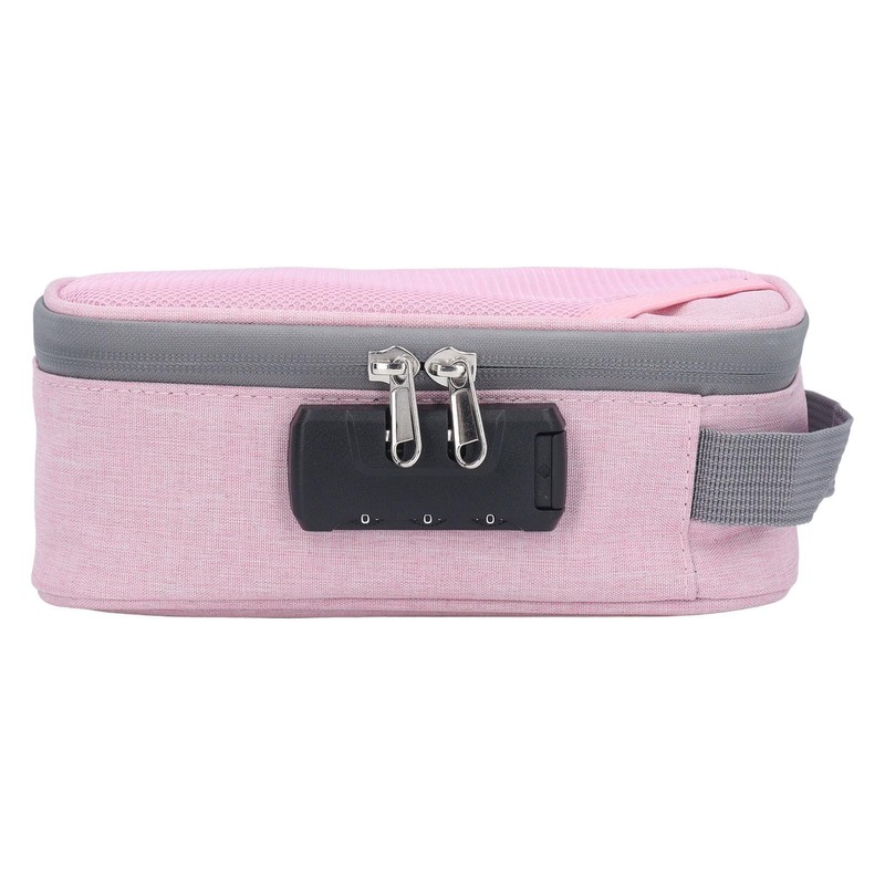 Hztyyier Smell Proof Bag with Lock, Portable Activated Carbon Odor