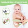 MAIKKB Baby Diaper Cream Spatula 3 Pack Diaper Spatulas Soft