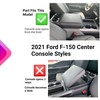 Auto Console Covers- Premium Center Console Cover Fits The Ford