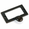 HIGHPOINT Drawer Pull with Card Holder Dark Copper Finish