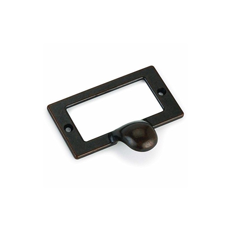 HIGHPOINT Drawer Pull with Card Holder Dark Copper Finish