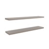 47" Wide Floating Shelves Set of 2, Shelves for Wall