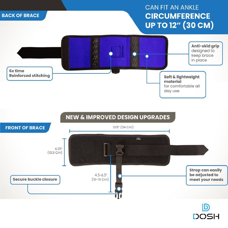 Dosh AFO Foot Drop Brace - Drop Foot Brace for