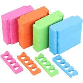 Tecbeauty Separadores De Dedos Para Pedicura, 120 Unidades Para Uñas