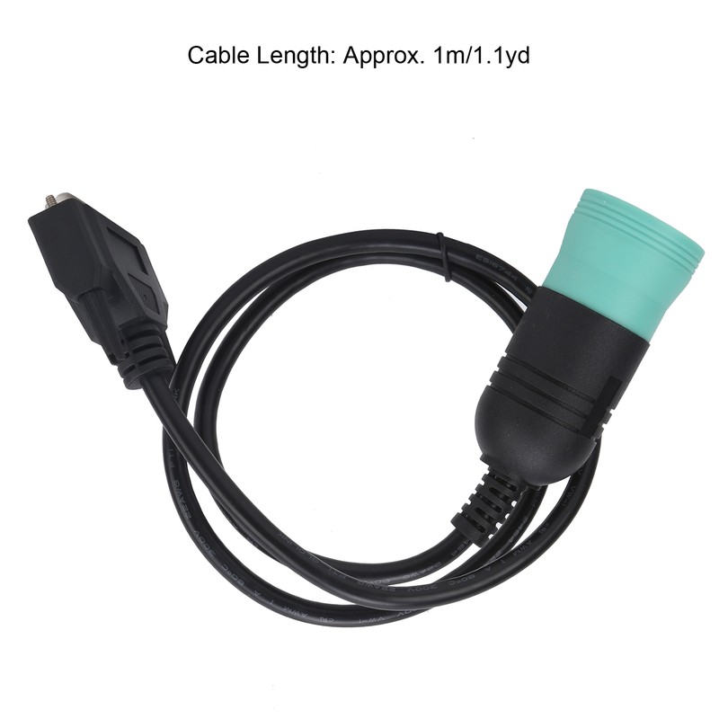 Truck Diagnostic Cable 9Pin Female to 25Pin Male for J1939