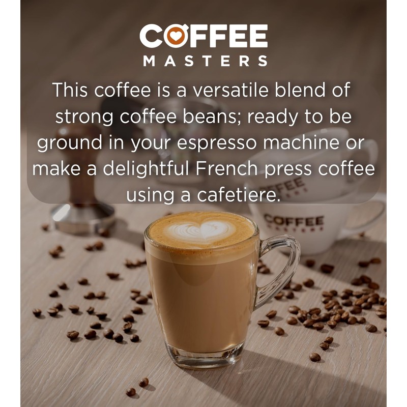 Coffee Masters Full Bodied Blend - Fairtrade Coffee Beans 200g