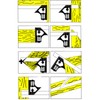 Combination Square Aluminum Alloy Stainless Steel Measuring Tool for Angle