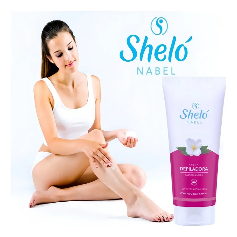 Crema Depiladora Sheló Nabel, Personal, Intima 250ml