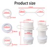 Goktvai 2pcs Cooler Drain Plug Kit for Igloo, Durable Threaded