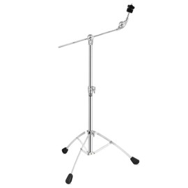Starfavor Cymbal Stand, Adjustable Height 22"-49" High Boom and Straight Combo, Single Braced with Non-Slip Rubber Feet and Memory Lock Limiter (ST 700)
