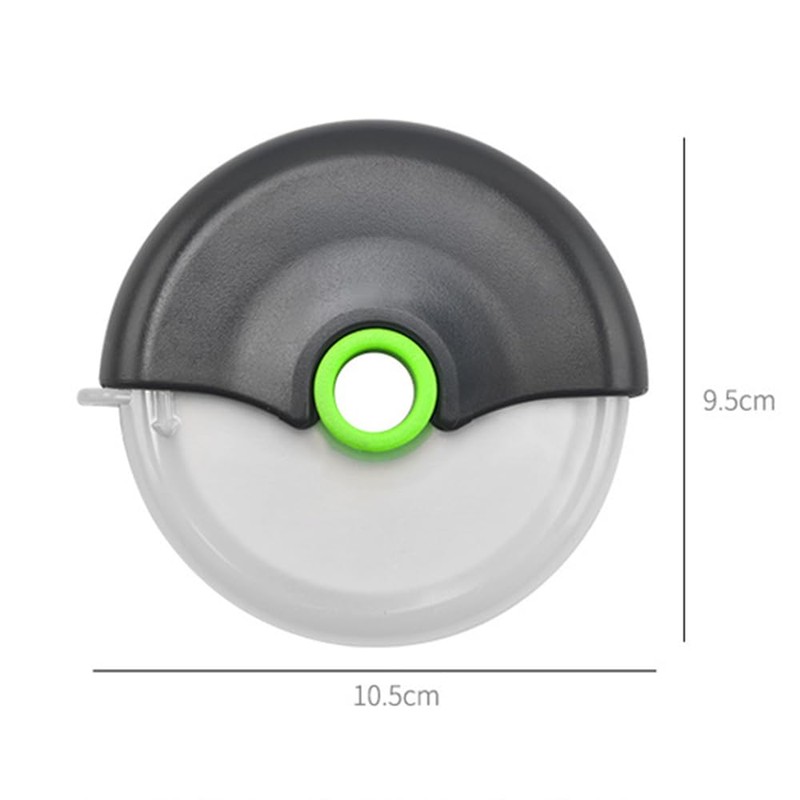 2 Packs Pizza Cutter Stainless Steel Pizza Slicer and Wheel