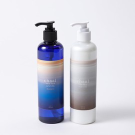 Chaal Char, Hair Quality Repair Shampoo, Keratin, Curly Hair, Beauty Salon Exclusive Product, Organic Shampoo (10.1 fl oz (300 ml) / Treatment (10.1 oz (300 g) Set