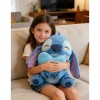 Para Bonito Peluche Stitch Angel Abrazando Corazón 45cm Azul