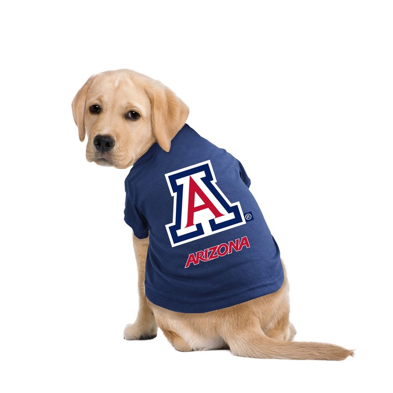 Little Earth 120171-UAZ-XS: Arizona, U of Pet T-Shirt