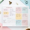Weekly Planner Tear Off Pad - 52 Undated Weekly Calendar