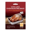 HIC Kitchen Roasting Extra-Large Oven Roasting Bags with Zip Ties,