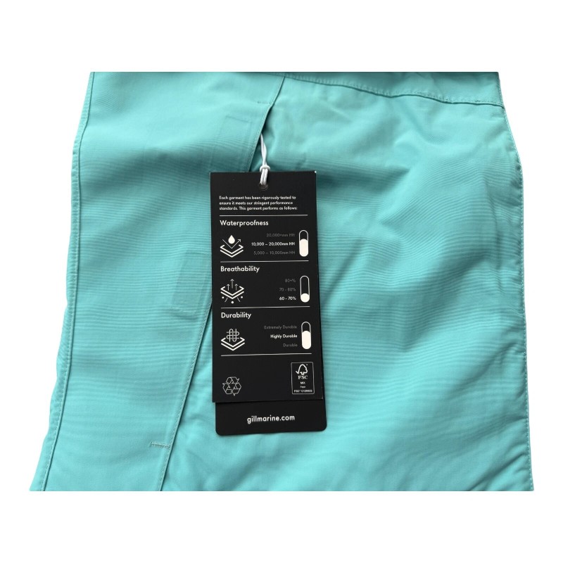 Gill OS3 Coastal Women's Water Repellent Full Zip Taped Seam