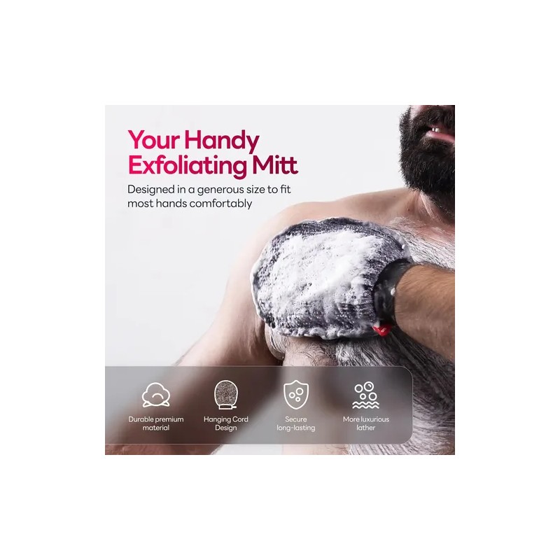 Guante Exfoliante, Exfoliante Corporal Para Exfoliación Prof