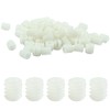 Litoexpe Plastic Pre-Inserted Nuts 0.34"x0.39", Plastic Hinge Dowel Inserts 100