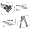 IWOWHERO Leather Craft Flatten Pliers Flat Nose Pliers Tool High
