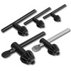 Drill Chuck Key Wrench 3/4" 5/8" 1/2" 3/8" 1/4" Carbon