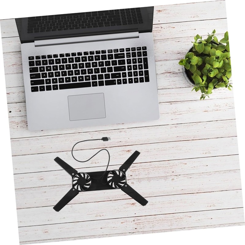 SHOWERORO Laptop Fan Stand Cooling Stand for Notebook USB Powered