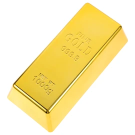 VILLFUL Gold Bar Shape Door Stopper Elegant Design for Home and Event Use Windproof and Collision Doors and Unique Style