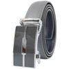 YEHMAN Men's Ratchet Automatic Leather Belt without Holes with Automatic