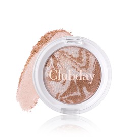 Clubday Marbleized Blush Powder Long-Lasting, Glowing Finish, Smooth & Blendable, Suitable for All Skin Tones, 0.12 Oz-05